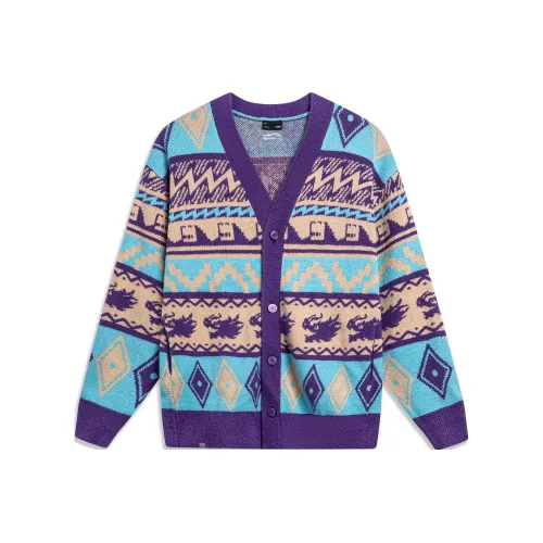 LINING Rijin Doujin Collection Трикотаж Мужской Ультрафиолет