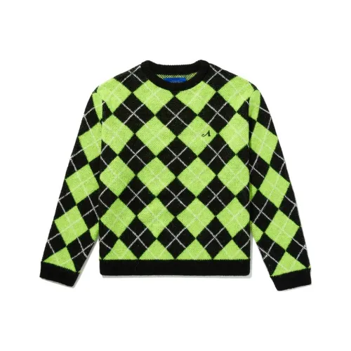 Awake NY совместный бренд Зеленый Мужской Свитеры