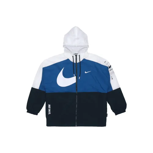 Nike Blue Men's Jackets Найк Синий Мужские Куртки