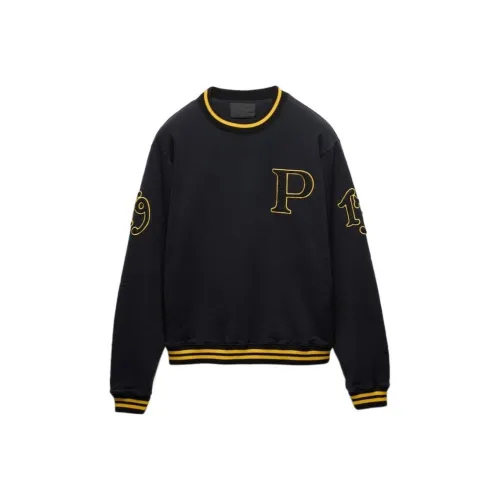 PRADA Мужские черные свитшоты