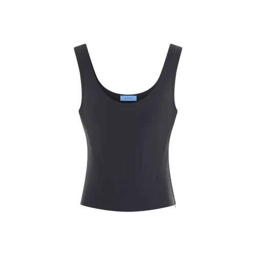 Mugler Мужские черные майки