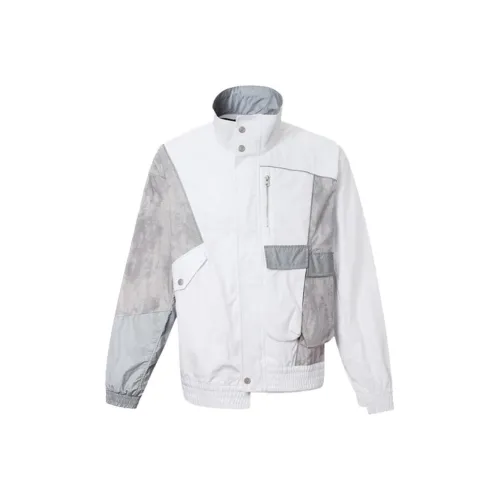 Конверс Белый Мужская Куртка