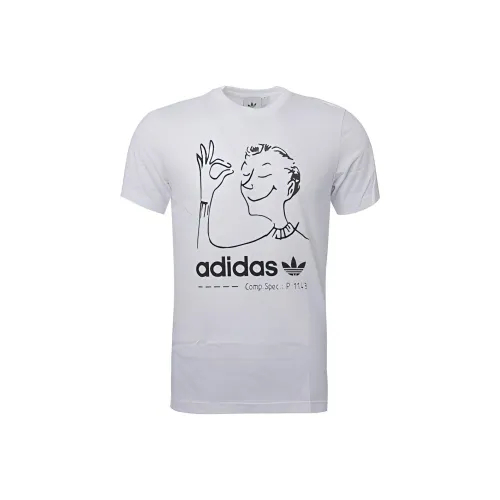 Adidas Originals T-Shirt Мужской Белый