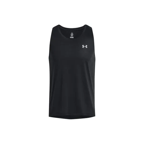 Under Armour Мужские Майки Черного Цвета