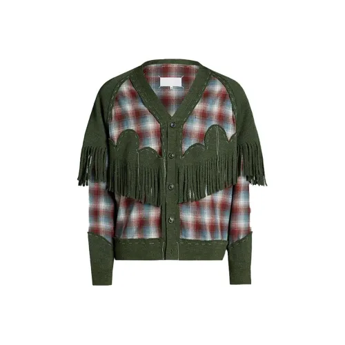 Maison Margiela Зеленый Мужской Трикотаж