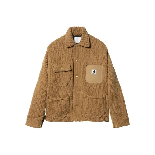 Sacai X Carhartt WIP FW23 Трикотаж Унисекс Хаки