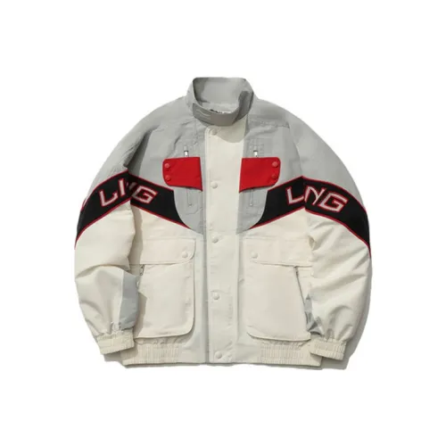 LINING Sports Fashion Collection Экрю Мужские Куртки