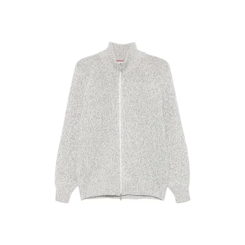 BRUNELLO CUCINELLI Белый Мужской Кашемировый Свитер