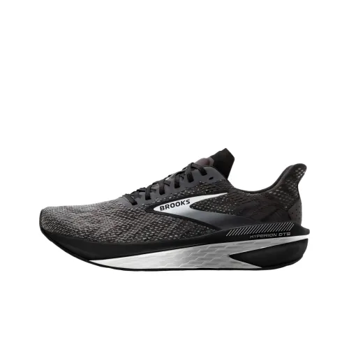 Brooks Hyperion GTS Low Топ Беговые кроссовки Женские Черный Серый