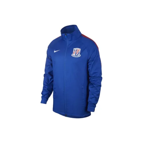 Nike Blue Men's Jackets Найк Синий Мужские Куртки
