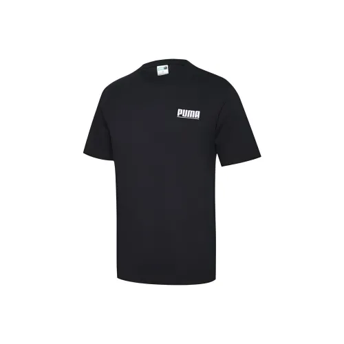 PUMA Мужская черная футболка