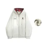 Вересковый серый с флисовой подкладкой