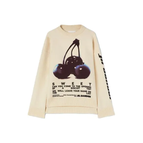 JIL SANDER Белые Мужские Свитера