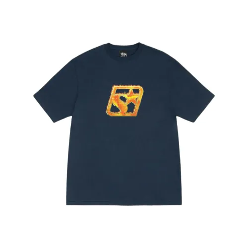 Stussy SS25 BLAZE Т-рубашка Унисекс