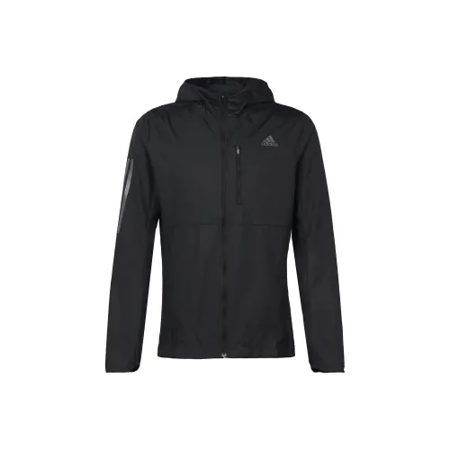 Adidas OWN THE RUN Мужские Черные Куртки