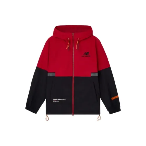 New Balance Куртка Унисекс Черный Красный