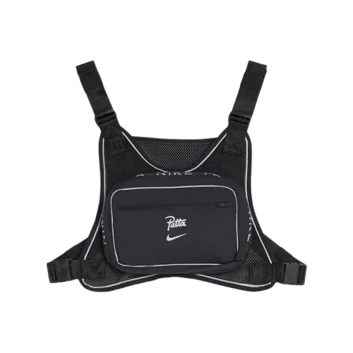 nike x patta Co Бренд SS24 Майка Унисекс Черный