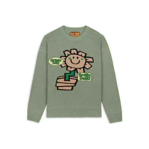 Brain Dead Зеленый Унисекс Свитеры