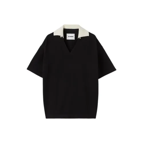 JIL SANDER Поло Мужское Черное