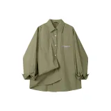 Армейский зеленый (B Фиолетовый Граффити Логотип на груди)