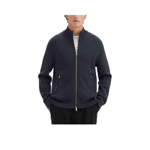 THEORY Темно-серые мужские свитеры