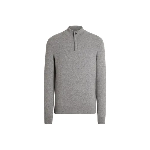 Zzegna Серые Мужские Свитера