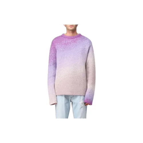 ERL Фиолетовые Мужские Свитера