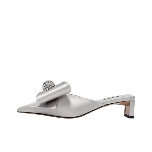 SHOESZOOO Домашние тапочки Женские Позолоченный Secret Серебряный