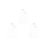 Белый - 3 шт