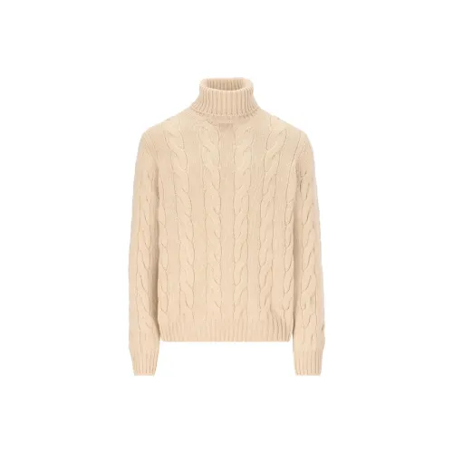 Loro Piana Бежевые Мужские Свитера