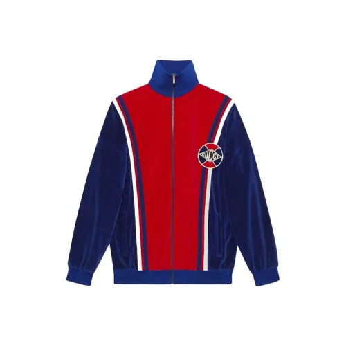 GUCCI Куртки и Пальто Мужской Красный Синий