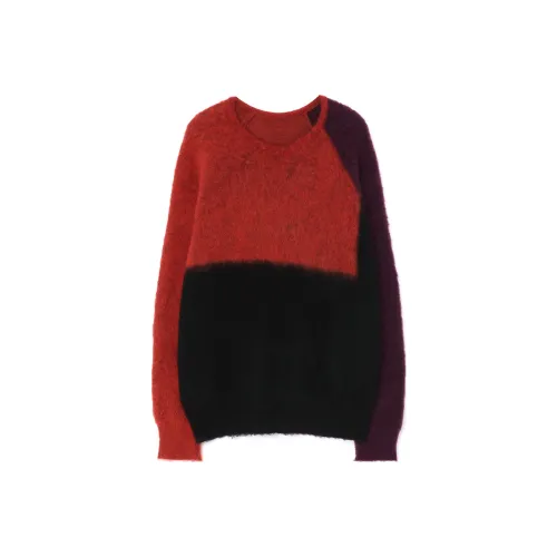 Yohji Yamamoto Красный Унисекс Трикотаж