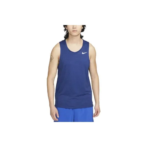 Nike Blue Men's Tank Tops Nike Синий Мужские Майки