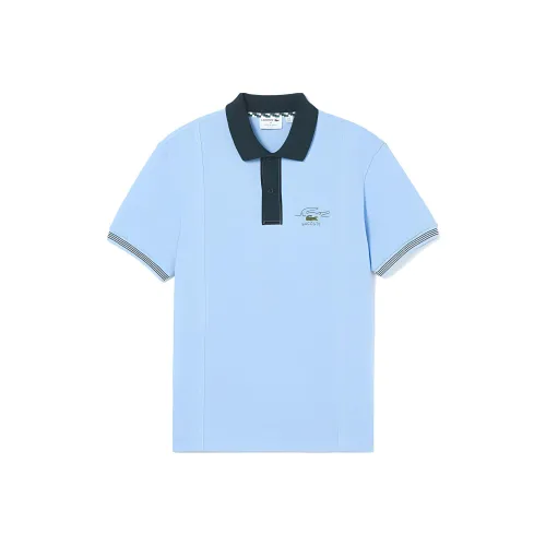 LACOSTE Collaboration Мужская Поло Синие
