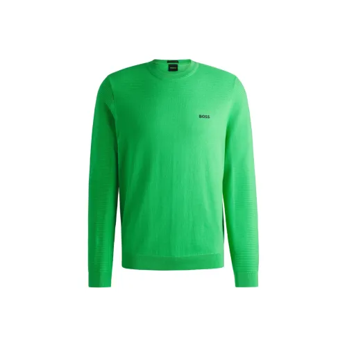 Hugo Boss Зеленые Мужские Свитера