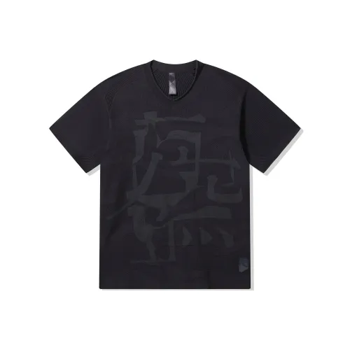 LINING Li Ning x Jackie Chan Co Бренд Kung Fu Series Трикотаж Мужской Черный