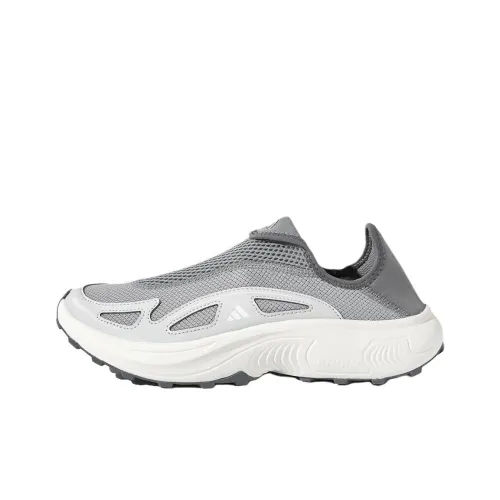 Adidas FC WALKER E Дышащие Низкие Беговые Кроссовки Унисекс Белые Серые