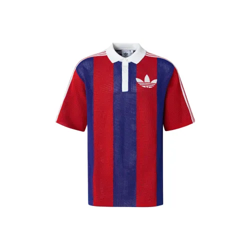 Adidas Originals BLOCKCORE Поло Унисекс Red