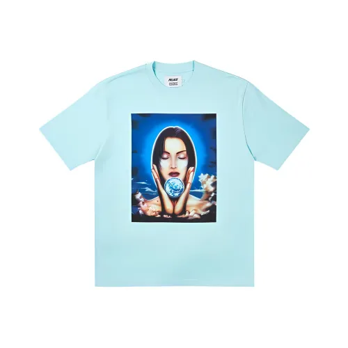 Дворцово-синяя унисекс футболка