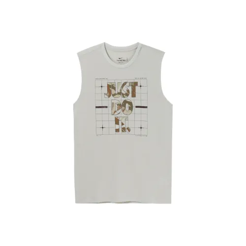 Nike Майка Мужская Светлый Бежевый