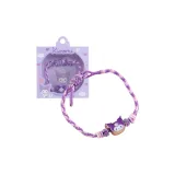 Браслет Kuromi DIY из плетеного шнура S333