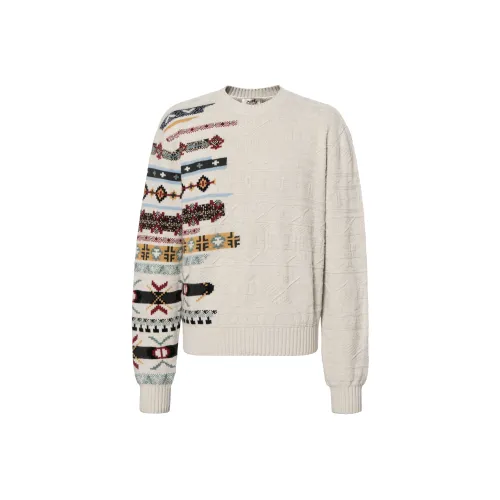 HERMES Серые Мужские Свитера