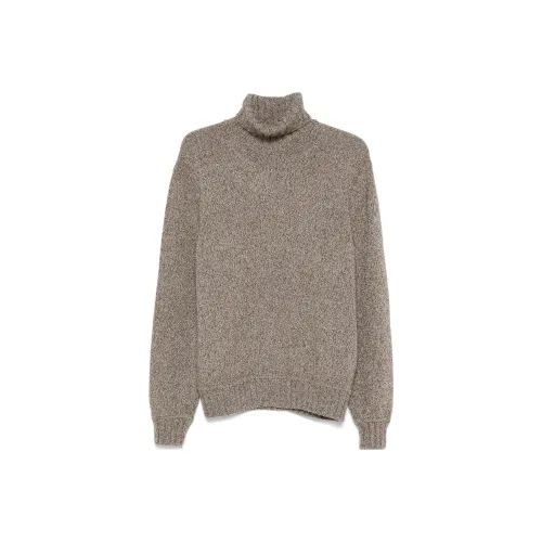 Ermenegildo Zegna Тауповый Мужской Кашемировые Свитера
