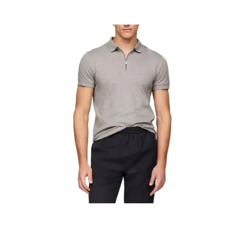 Tommy Hilfiger Polo Мужское Светло-Серое