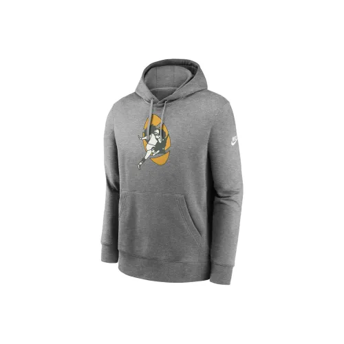 nike ClubLogo Зеленый Bay Packers Rewind Толстовка Мужской Charcoal