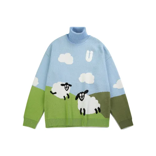 Guuka Синий Унисекс Трикотаж