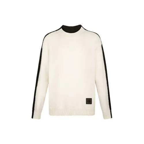 YLDP Черный Белый Унисекс Свитера