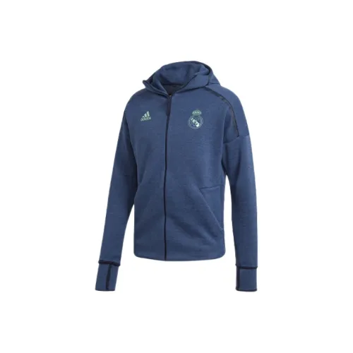 Adidas Темно-синие мужские куртки