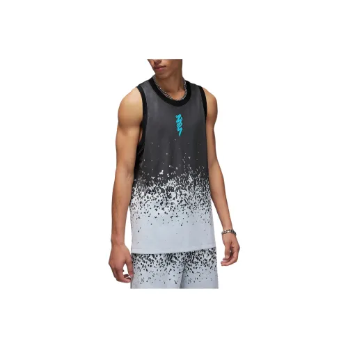 Джордан Zion Черные Мужские Майки