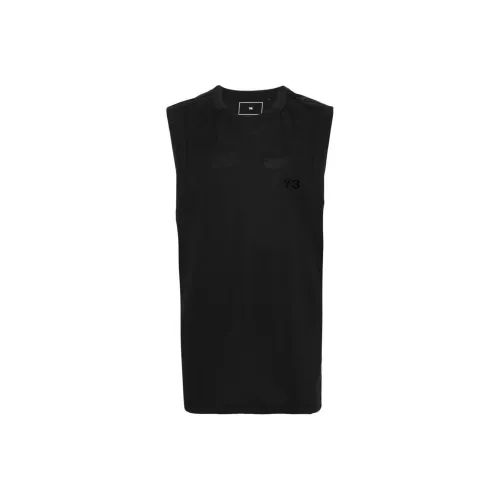 Y 3 Мужские майки черного цвета